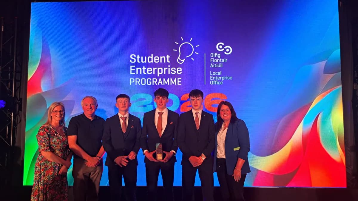 Sean Daly at the National Student Enterprise Programme